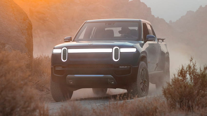 Here's How Big the 2022 Rivian R1T Adventure Truck Actually Is, rivian t1 HD wallpaper