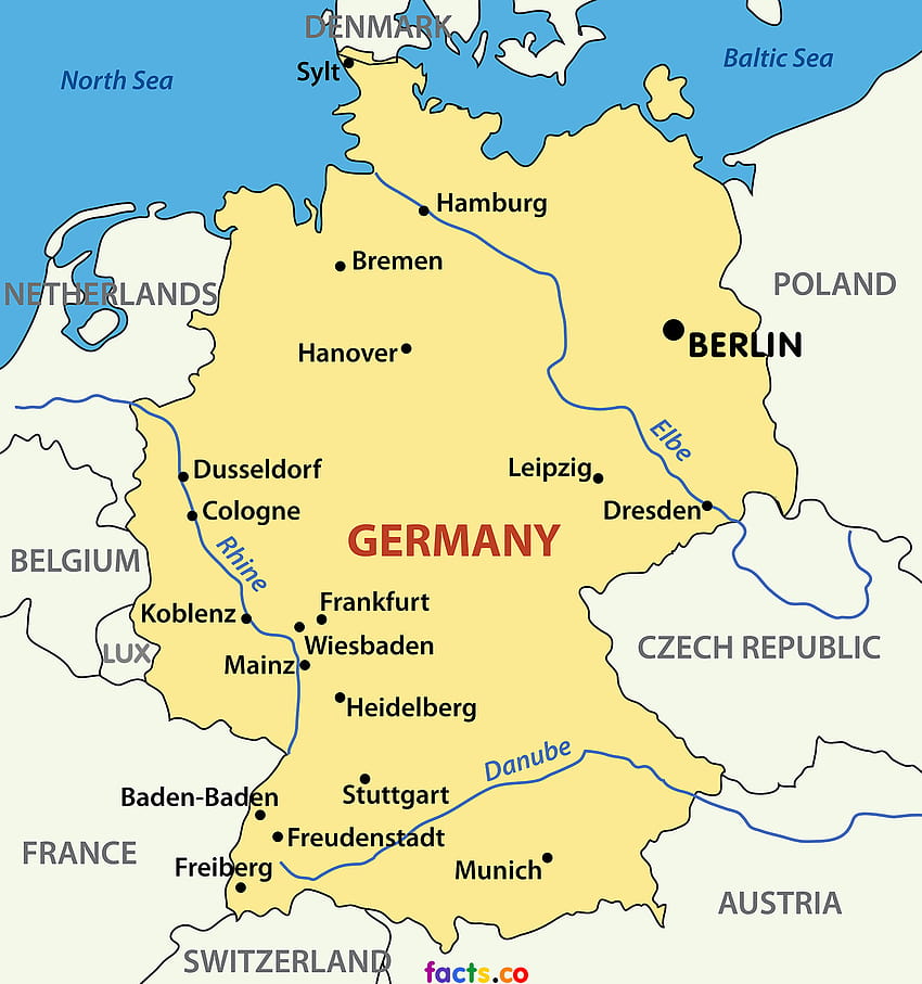 Map of Germany, germany map HD phone wallpaper