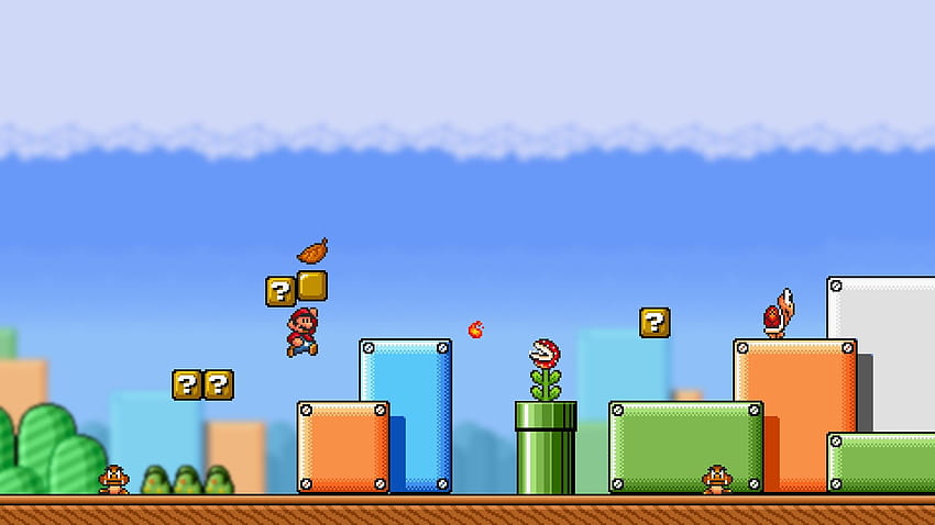 Super Mario, gry wideo, Super Mario Bros. 3 / i mobilne tła, super mario retro Tapeta HD