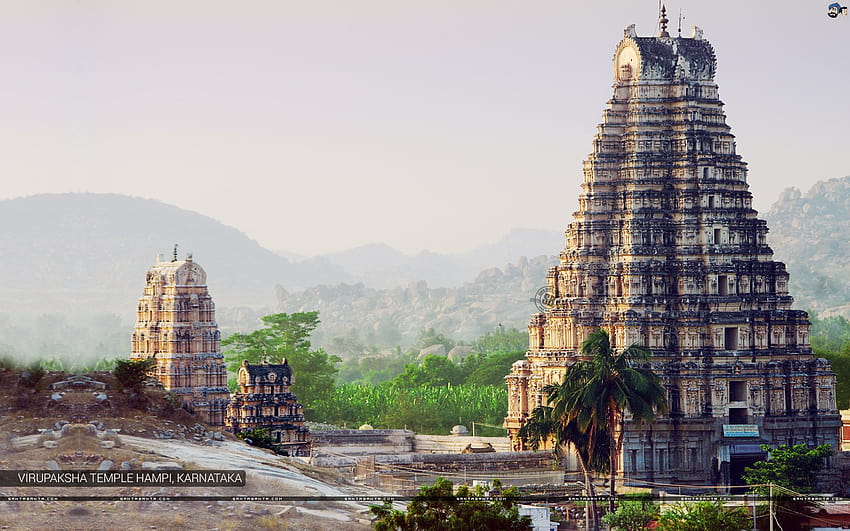 Virupaksha Temple Hampi, Karnataka HD wallpaper