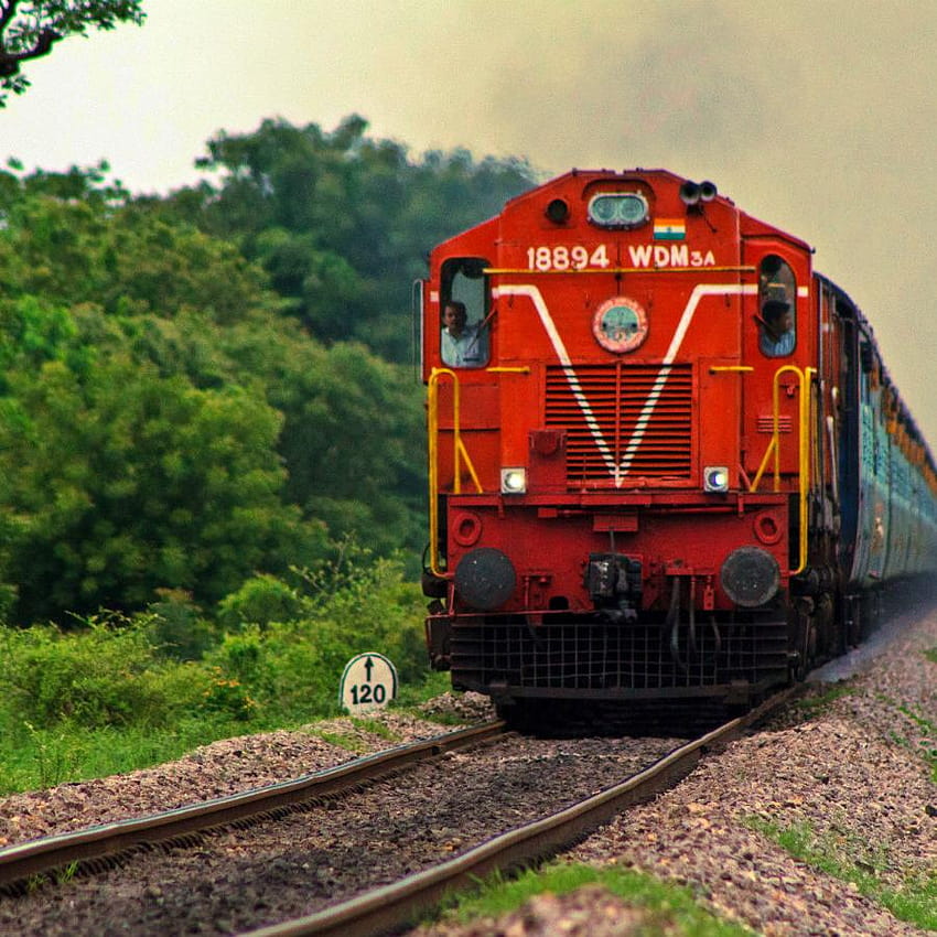 Google celebrates Indian Railways' history and heritage, indian rail locomotive HD phone wallpaper