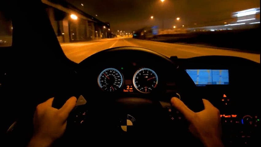 Driving a BMW Live HD wallpaper