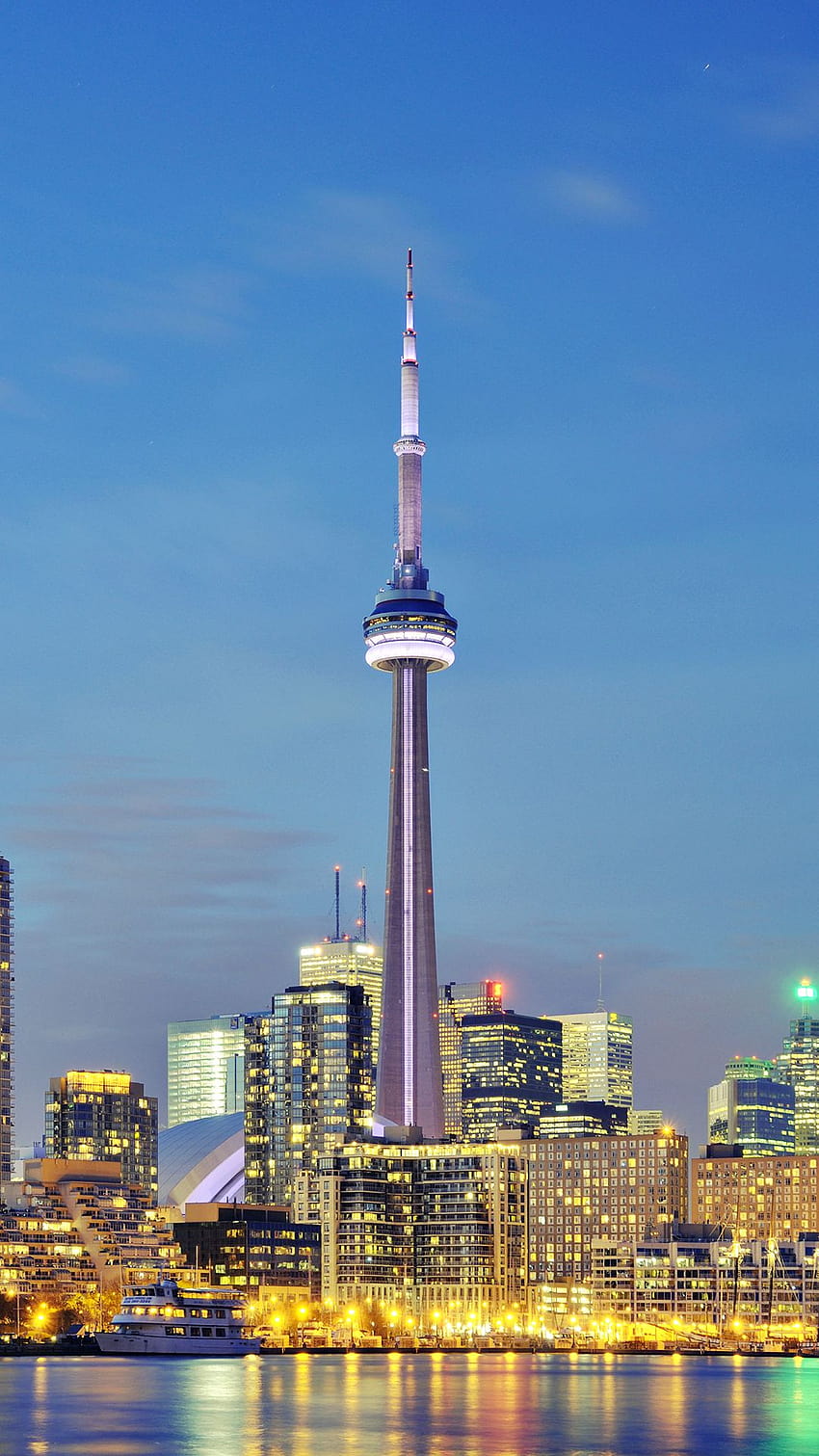 iPhone Menara CN Toronto wallpaper ponsel HD