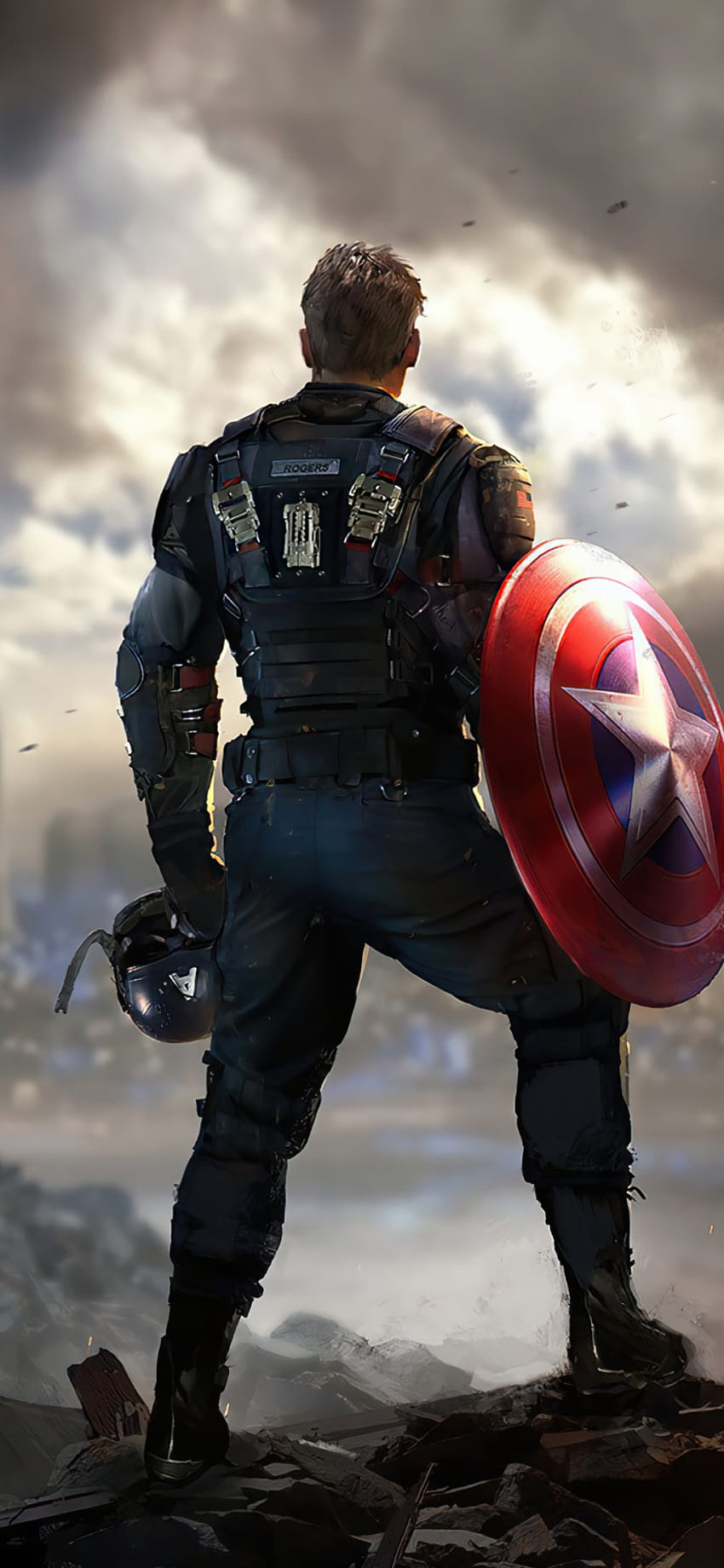 Video Game Marvel's Avengers, avengers phone dark HD phone wallpaper