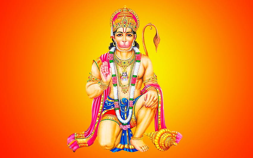 ハヌマン卿 – すべてのヒンズー教の神、ハヌマン瞑想 高画質の壁紙
