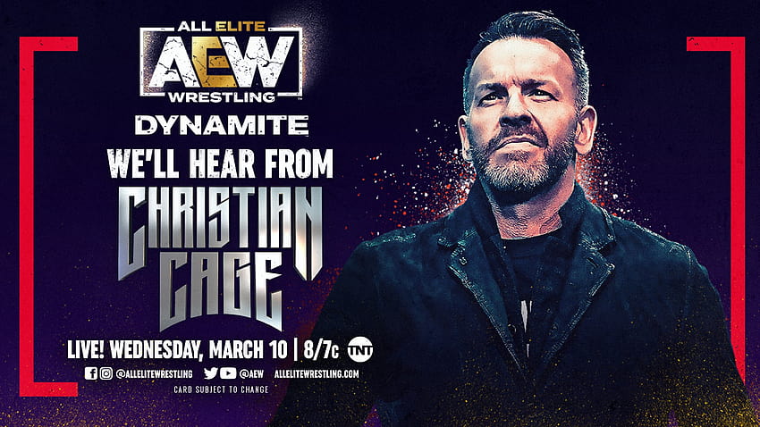 Christian Cage will debut tomorrow at AEW Dynamite, wwe christian cage HD wallpaper
