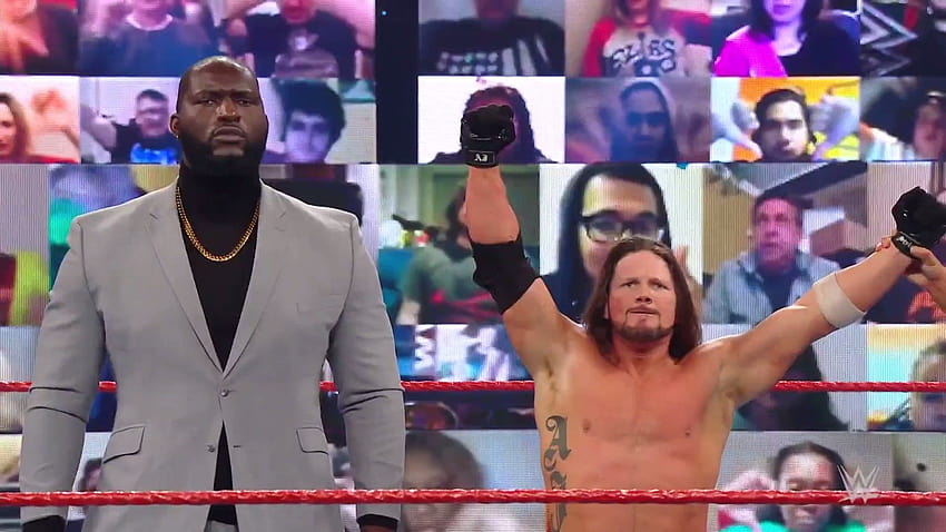 AJ Styles Gets New Bodyguard on Raw HD wallpaper