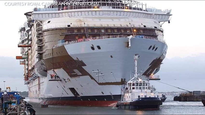 Бърз поглед: В Symphony of the Seas на Royal Caribbean, най-големият круизен кораб някога HD тапет