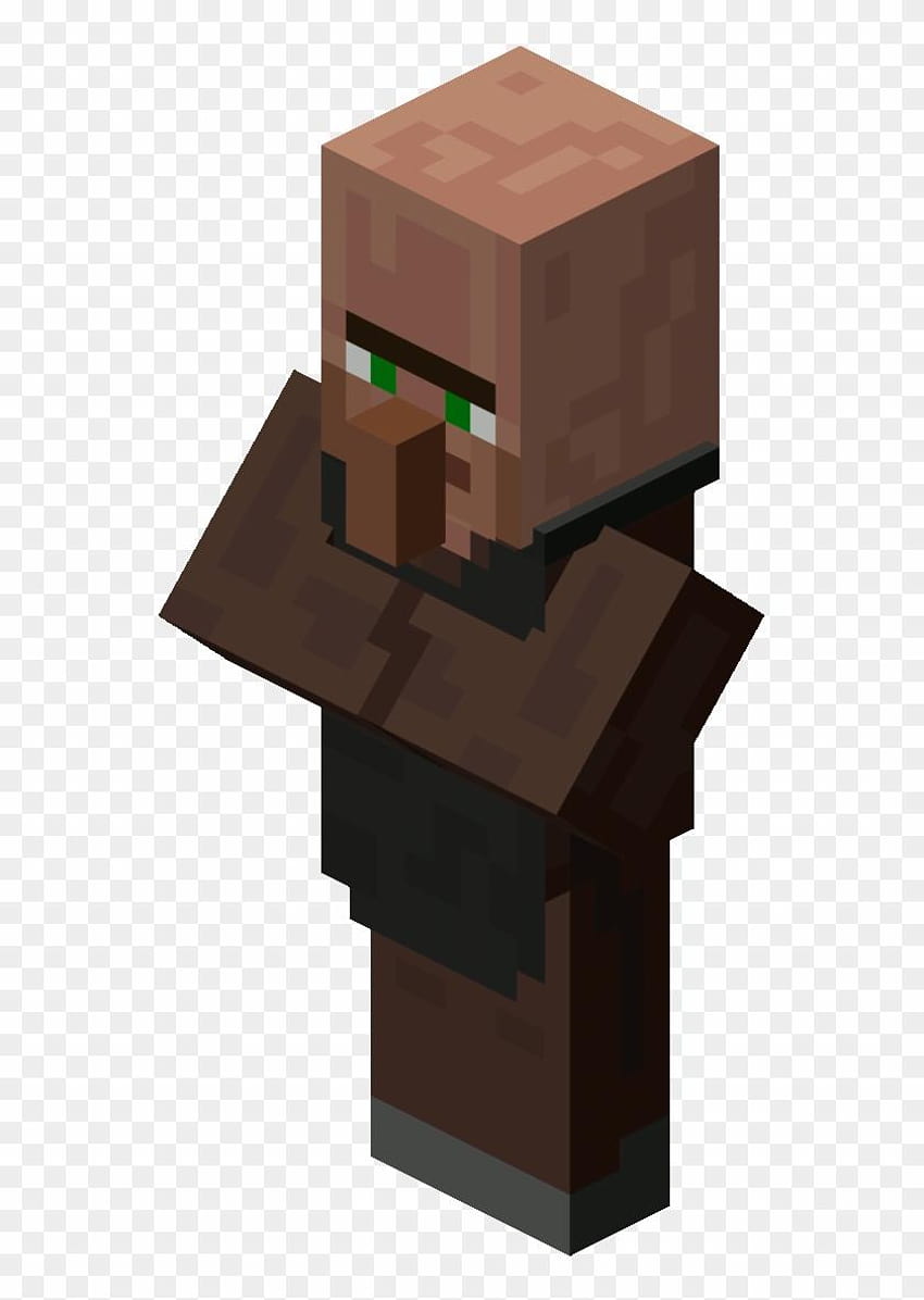 Прозрачен фон на Minecraft Steve, кожи на селяни в Minecraft HD тапет за телефон