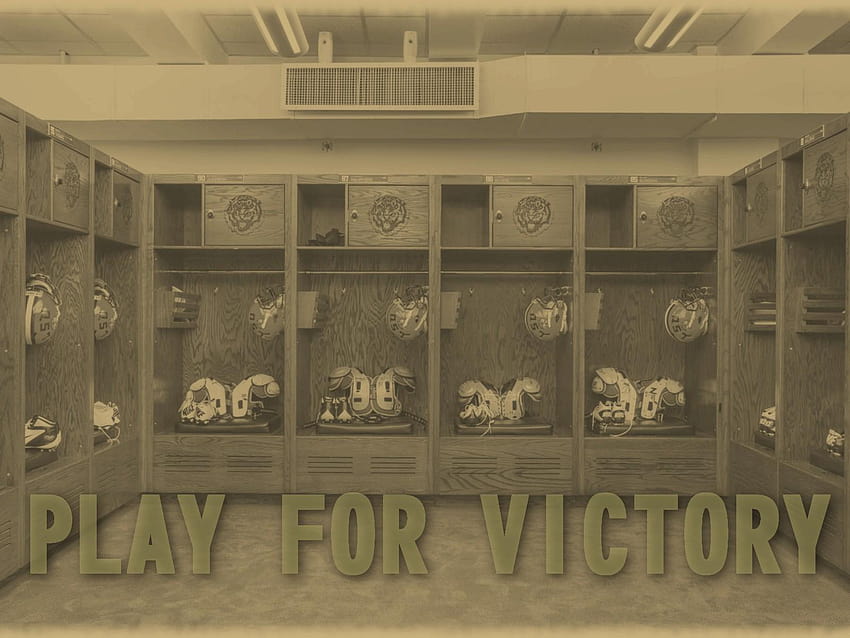 Play For Victory Locker Room Old Sepia 1600x1200 NFL HD wallpaper