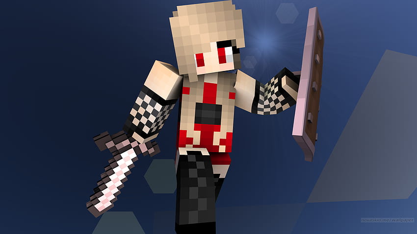 Nova Skin Minecraft High Quality Resolution HD wallpaper