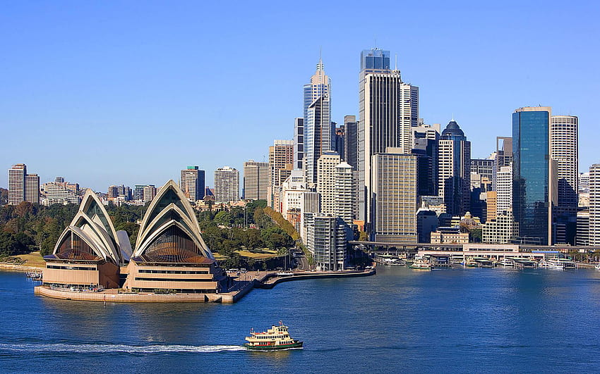 Sydney Australia city waterfront HD wallpaper | Pxfuel