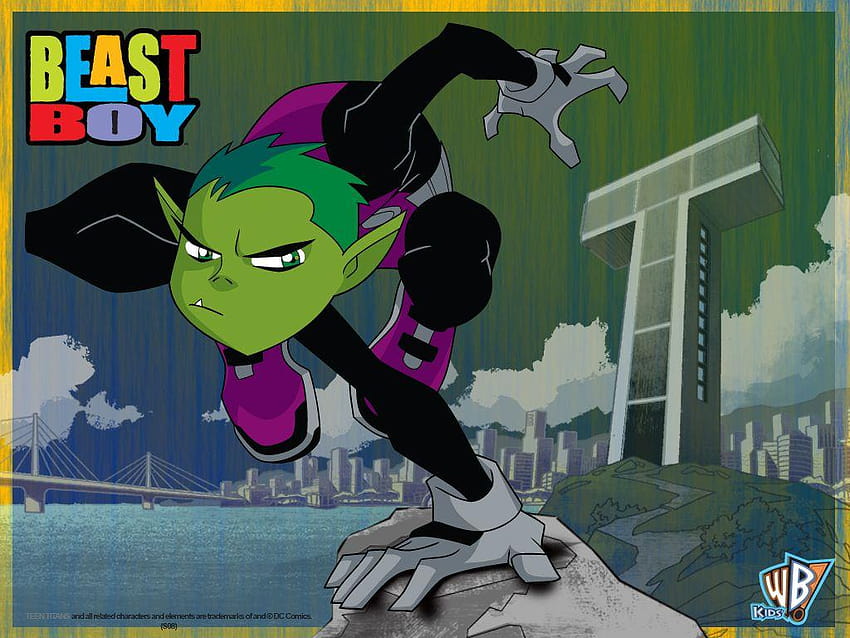 He helping brave boy, beast boy cat HD wallpaper | Pxfuel