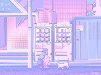 Anime Pastel Aesthetic Iphone Tumblr anime light purple and pink aesthetic  HD phone wallpaper  Pxfuel