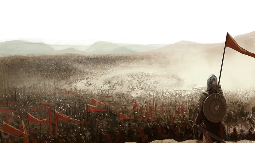 altes Schlachtfeld HD-Hintergrundbild
