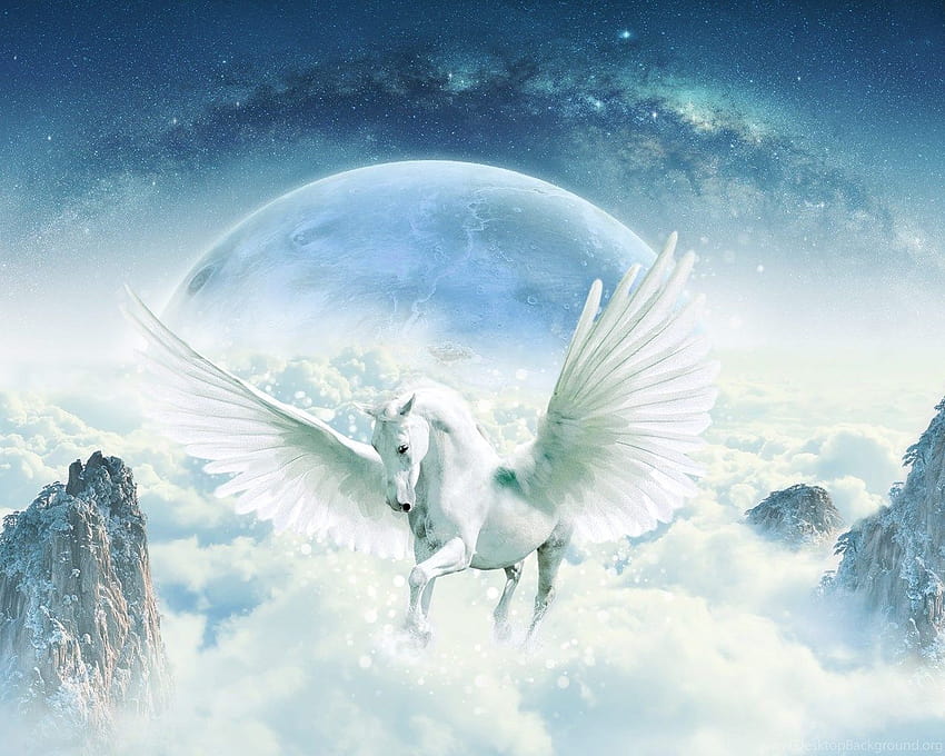 Unicorn For Of Flying Horse Backgrounds, unicorn horse HD wallpaper