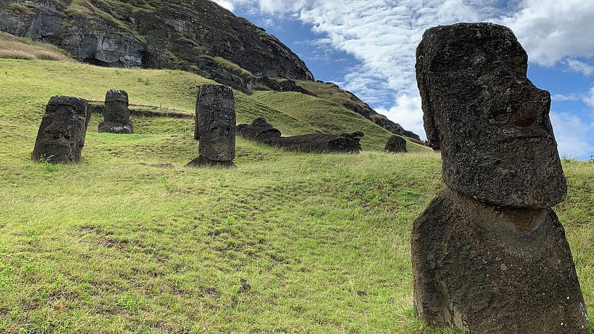 Easter Island Independent Adventure in Chile, South America, easter island airport HD wallpaper