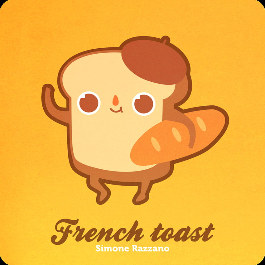 Cute french toast drawing, kawaii toast HD phone wallpaper | Pxfuel
