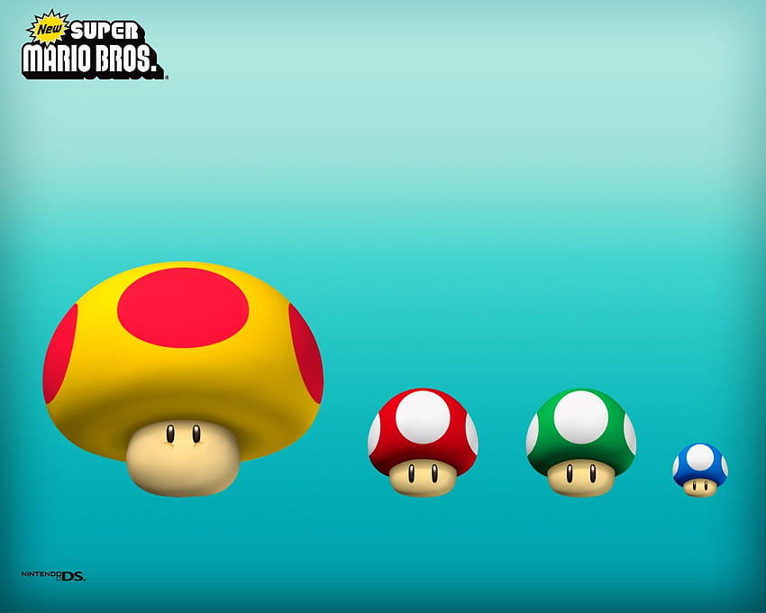 Mario Bros Retro, забавен Марио HD тапет