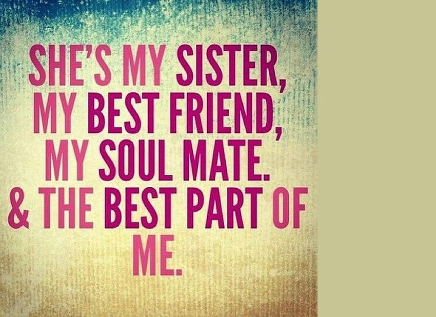 I Love My Sister, Best Sisters HD Wallpaper | Pxfuel