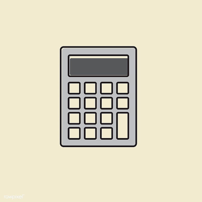 Vector of calculator icon, pink calculator HD phone wallpaper