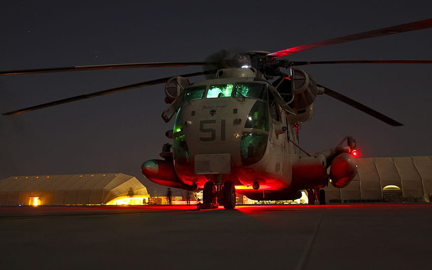 Marine Corps night helicopter military mech, marines helicopter HD wallpaper