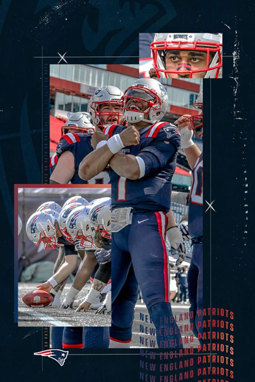 Offizielle Website der New England Patriots, Cam Newton Patriots HD-Handy-Hintergrundbild