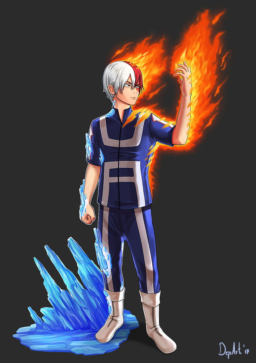 ArtStation, todoroki shoto HD phone wallpaper | Pxfuel