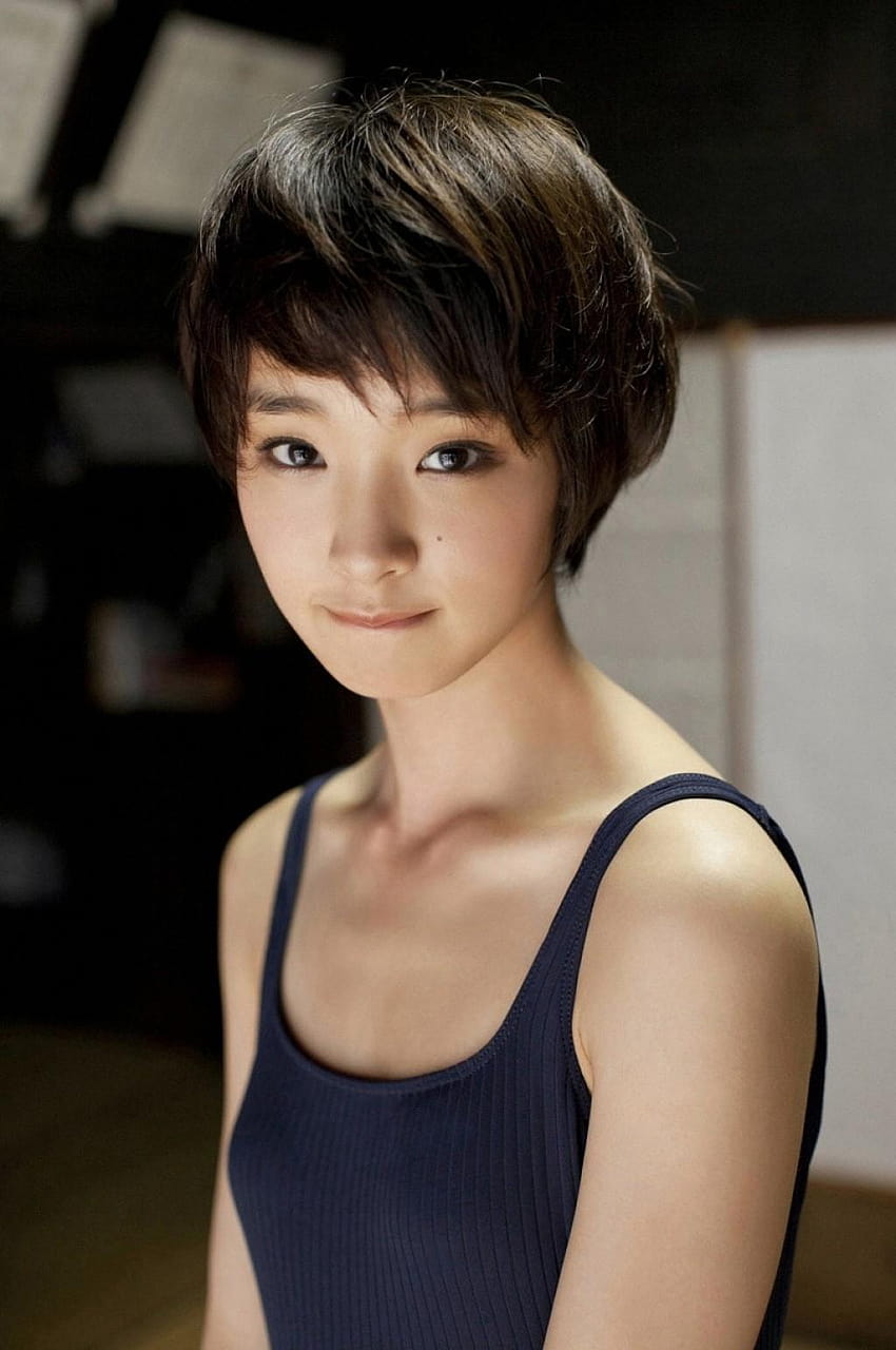 Simpatica attrice giapponese Ayame Gouriki Dalla città di Kanagawa, attrice Sfondo del telefono HD