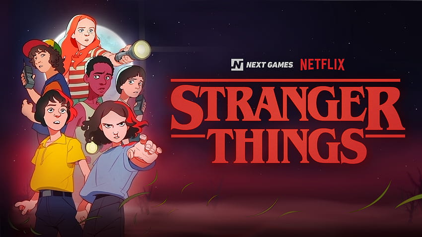 Would you guys like a Stranger Things cartoon that looks like this game???  : StrangerThings, stranger things animated HD wallpaper | Pxfuel