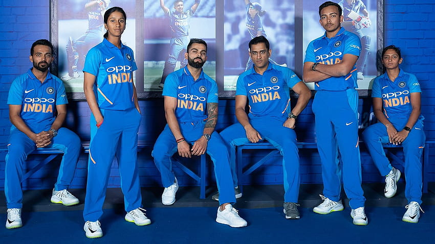 インドワールドカップ2019ニュージャージー：インドの女子クリケットチームの特徴を見てみましょう 高画質の壁紙