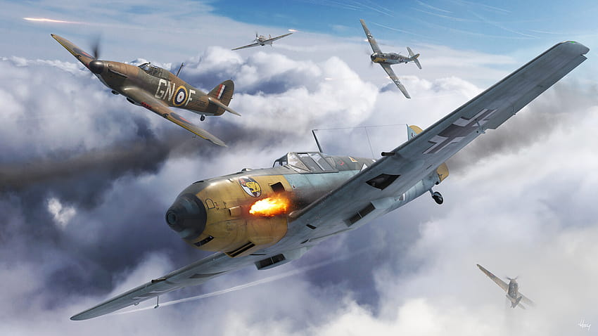 Hendrik AviationArt, battle of britain Wallpaper HD | Pxfuel