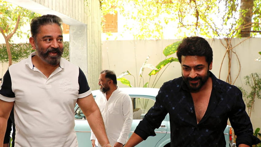 Kamal Haasan Gifts His Rolex Watch to Suriya For Special Appearance in Vikram HD wallpaper