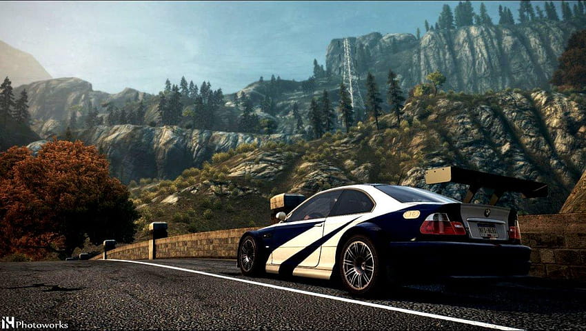 BMW M3 GTR E46 NFS Most Wanted 2012 par iqbalherindra, rasoir Need for Speed ​​Most Wanted Fond d'écran HD