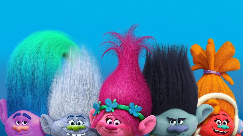 9 Trolls, Trolls Portrait Hd Wallpaper 