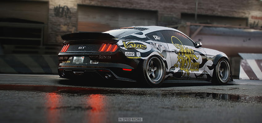 1366x768 Ford Mustang Gt Drag King Nfs 1366x768 Resolution , Backgrounds, and, nfs mustang HD wallpaper