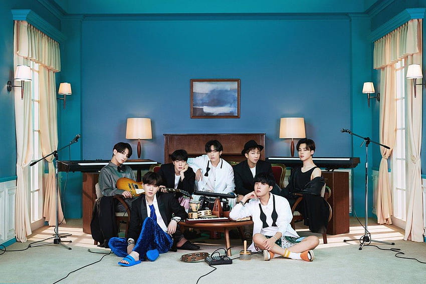 BTS-Mitglieder zeigen individuellen Stil im Konzept für das kommende Album „BE“, BTS-Konzept HD-Hintergrundbild