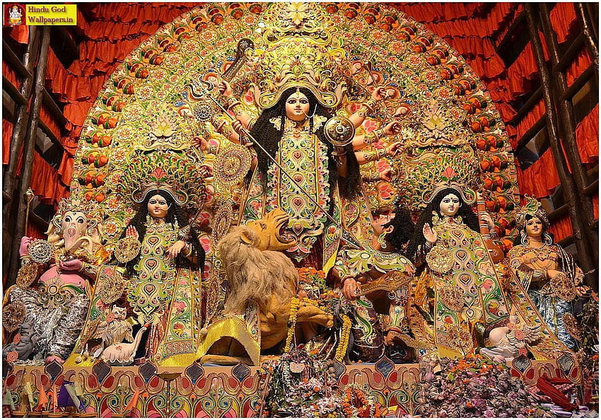 Unique Maa Durga , god , god, 3d god of hindu durga maa HD wallpaper |  Pxfuel