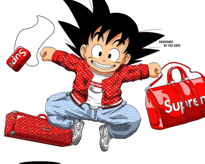 Goku drip supreme Wallpapers Download