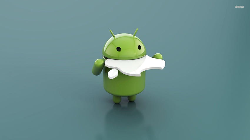 Android contro Apple Sfondo HD