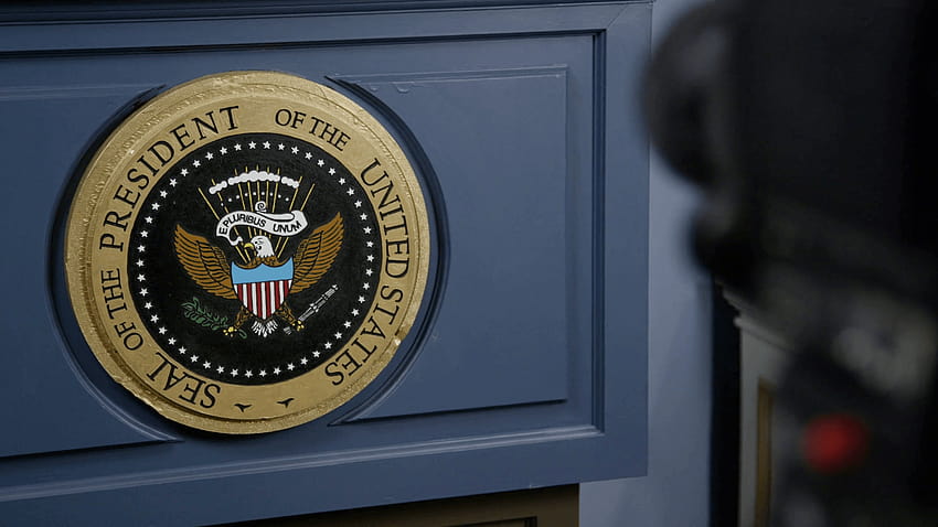 Sekretaris Pers Segel Kepresidenan Gedung Putih Dan Stok Kamera, latar belakang segel kepresidenan Wallpaper HD