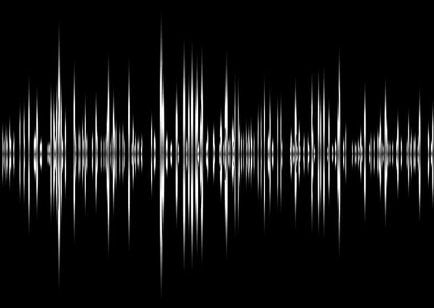 Ondas de sonido, forma de onda fondo de pantalla
