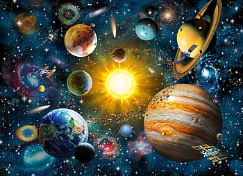 Pure Galaxy . space, Galaxy , Planets, Cool Solar System Planets HD ...