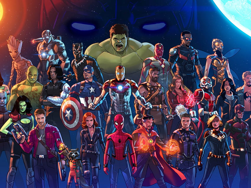 Marvel Super Heroes , Fan Art, Stephen Byrne, Marvel Cinematic Universe • For You, all marvel heroes HD wallpaper