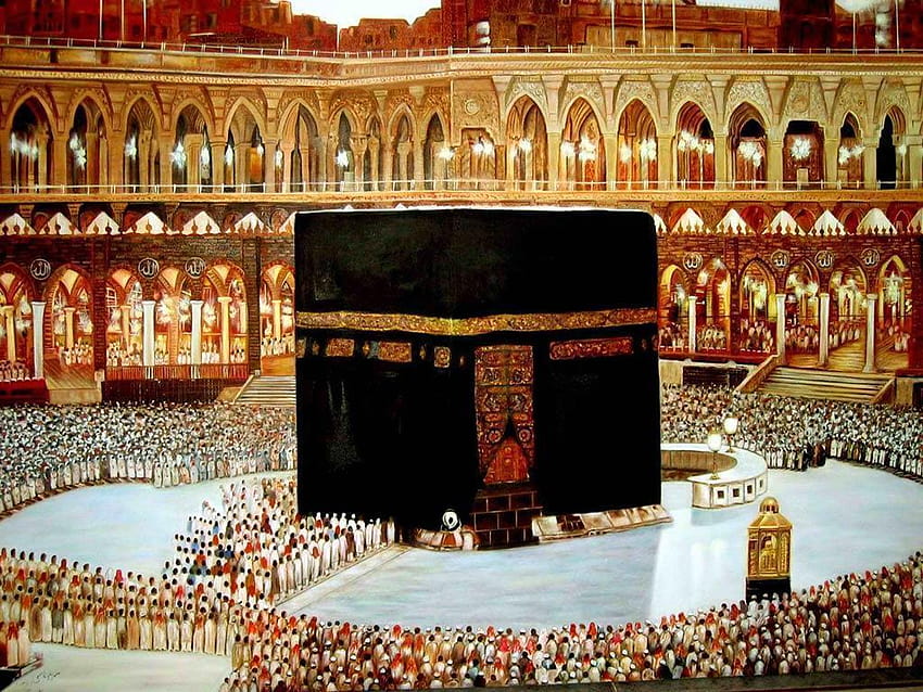 Beautiful Kaaba HD wallpaper
