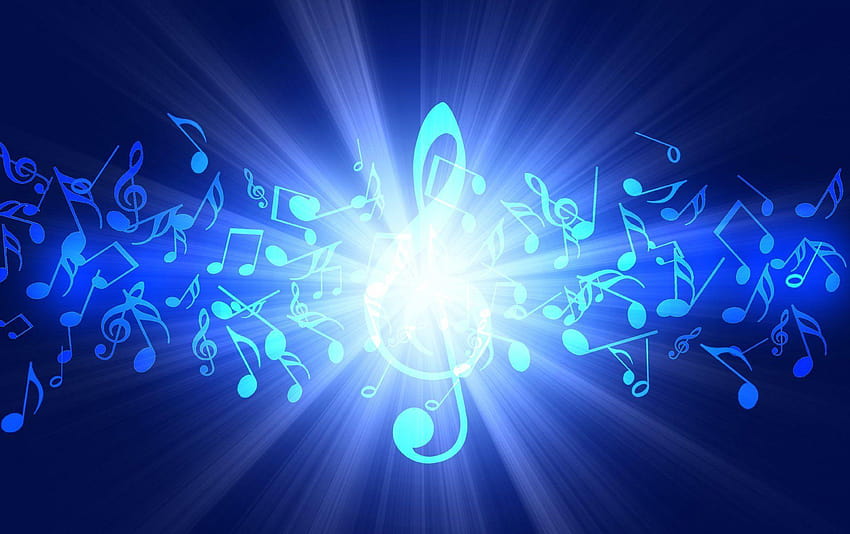 sound music notes treble clef, clef note HD wallpaper