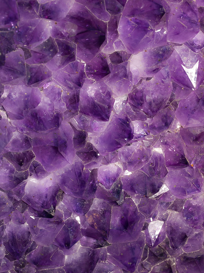 Amethyst posted by Ryan Mercado, purple gems HD phone wallpaper