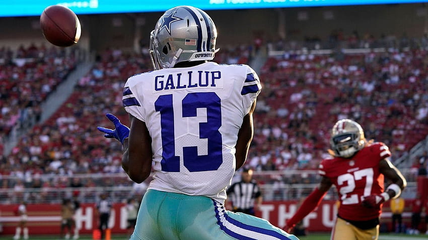 WR Michael Gallup to play against Redskins: http://www.espn HD wallpaper