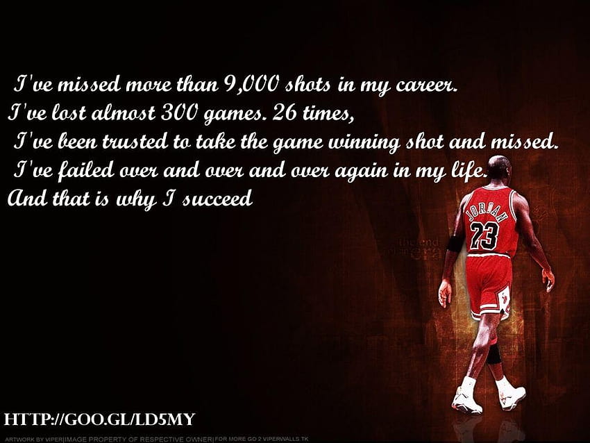 Michael Jordan Quotes HD wallpaper