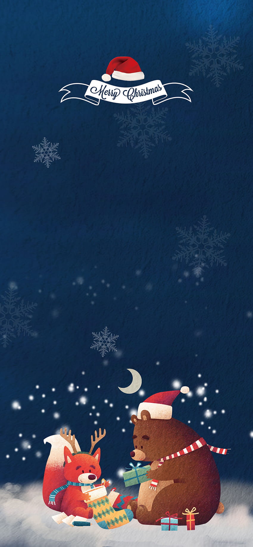 2021 Christmas for iPhone 6/7/8/SE/X/XS/XR/11/12, cute christmas presents HD phone wallpaper